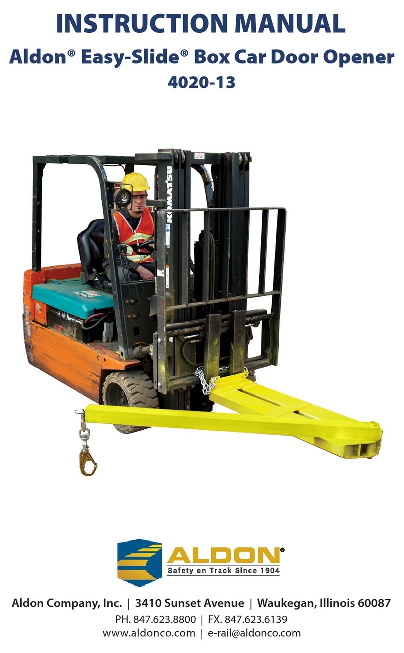 ALDON Easy-Slide 4020-13 instruction manual