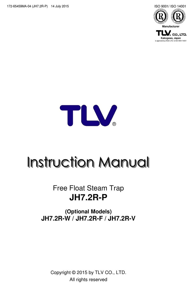 TLV JH7.2R-P instruction manual TLV JH7.2R-P instruction manual