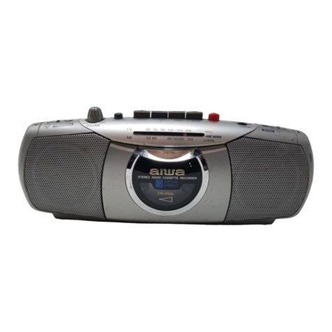 Aiwa CS-P55W User manual