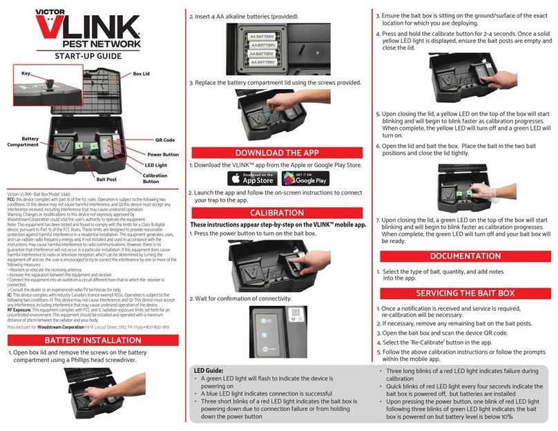 Victor VLINK V440 Startup guide