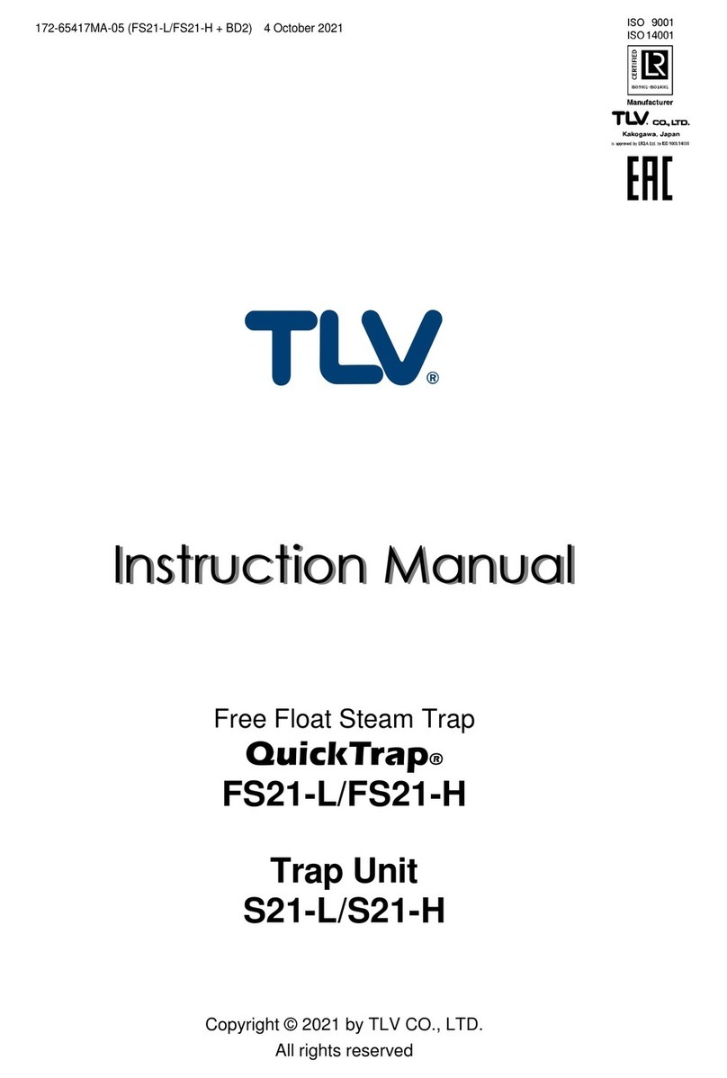 TLV QuickTrap FS21-L User manual