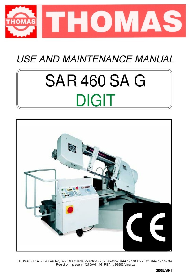 Thomas SAR 460 SA G DIGIT User manual