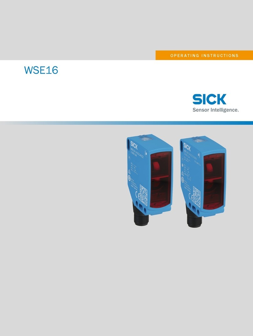 SICK WSE16 Series User manual SICK WSE16 Series User manual