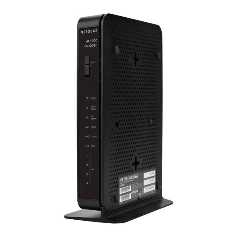 NETGEAR C6300BD User manual