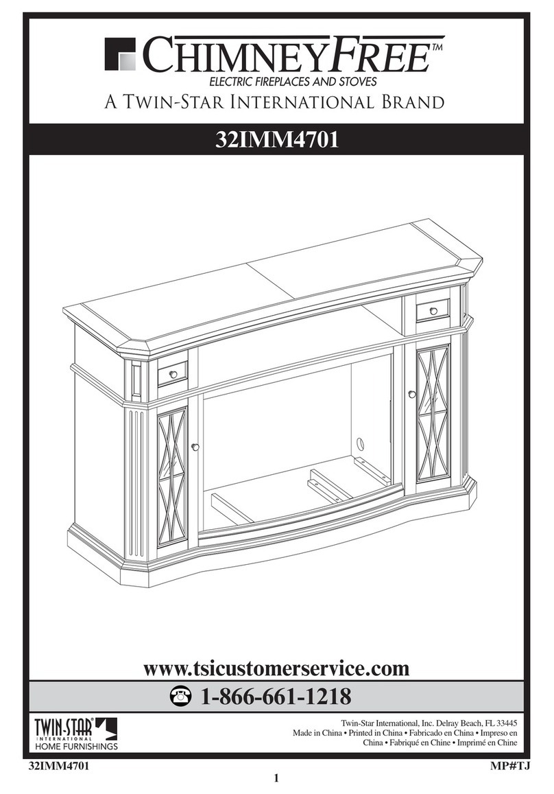 Twin-Star International CHIMNEYFREE 32IMM4701 manual Twin-Star International CHIMNEYFREE 32IMM4701 manual