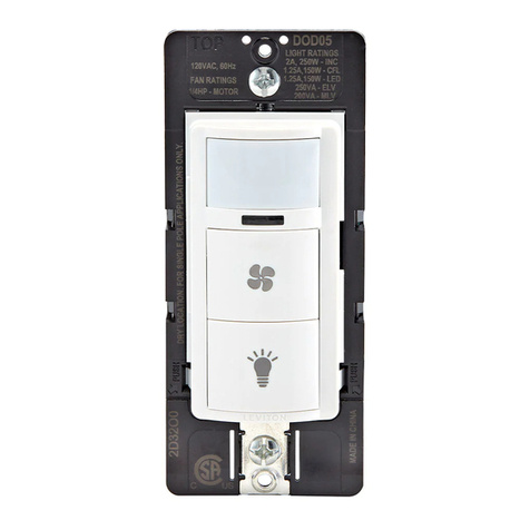 Leviton DOD05 installation instructions