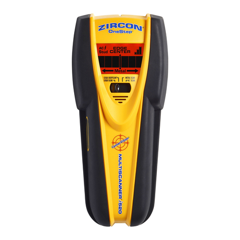 Zircon MultiScanner i520 OneStep User manual