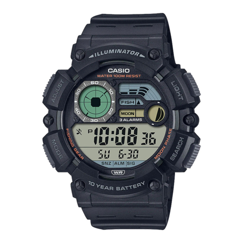 Casio 3518 User manual