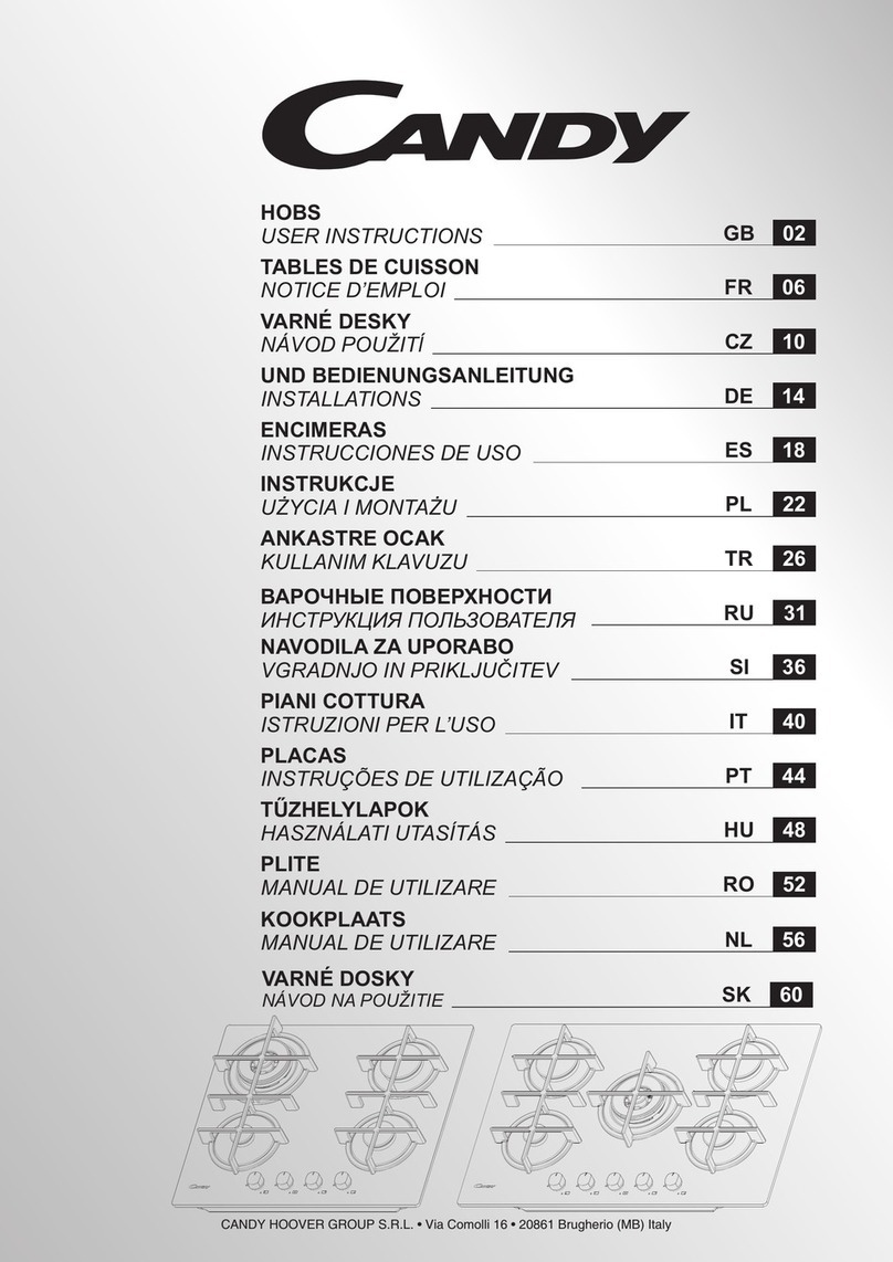 Candy CHW6BR4WGTWA User manual