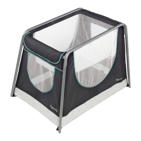 Kids II ingenuity TravelSimple Cot 11163-EU User manual