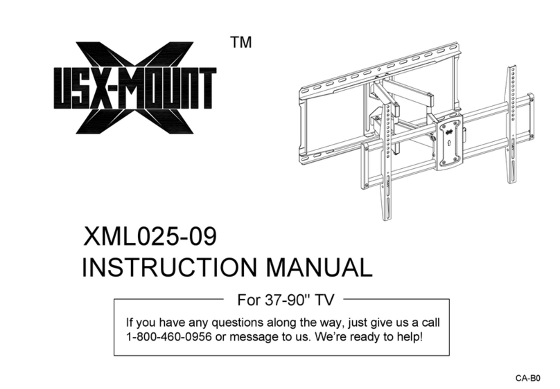 USX-MOUNT XML025-09 User manual