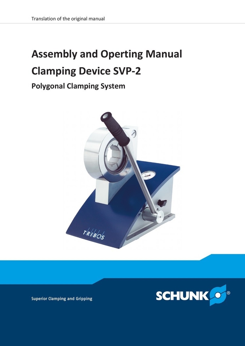 SCHUNK SVP-2 Assembly and operating manual