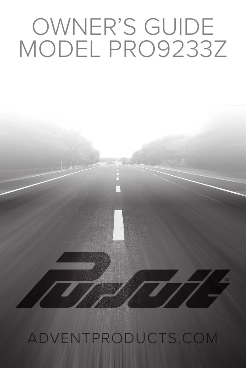 Voxx Electronics Pursuit PRO9233Z owner's guide Voxx Electronics Pursuit PRO9233Z owner's guide