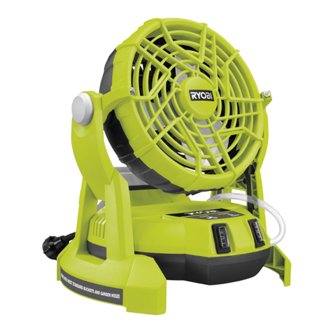 Ryobi ONE+ R18MF-0 User manual