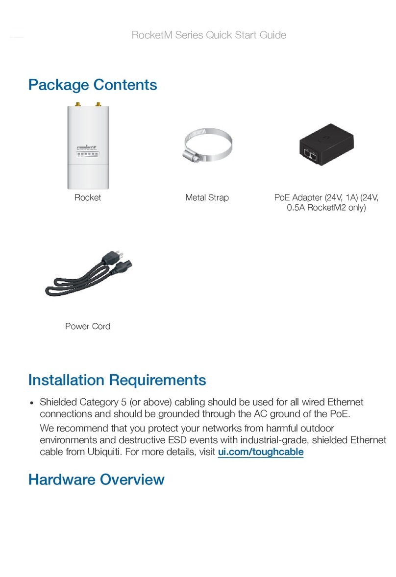 Ubiquiti RocketM quick start guide