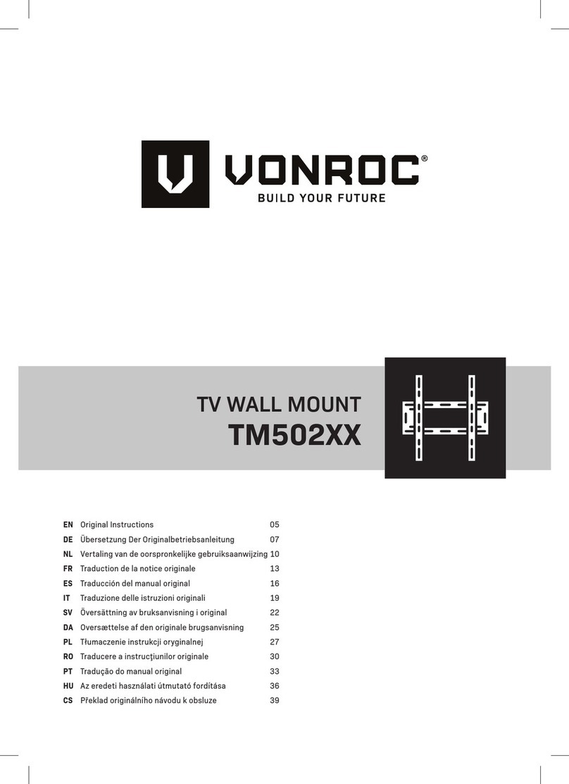 VONROC TM502 Series Original instructions