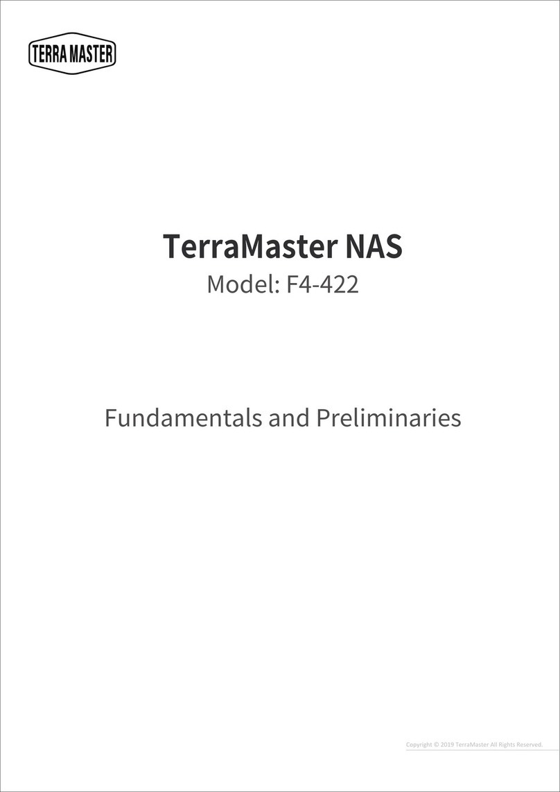 TerraMaster NAS F4-422 Manual