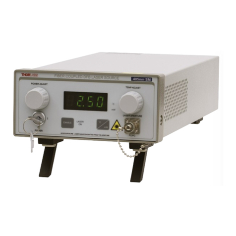THORLABS S3FC405 User manual