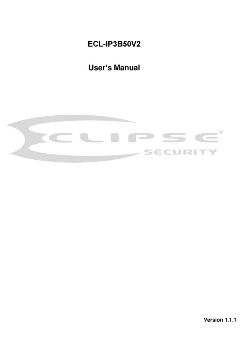 Eclipse Security ECL-IP3B50V2 User manual