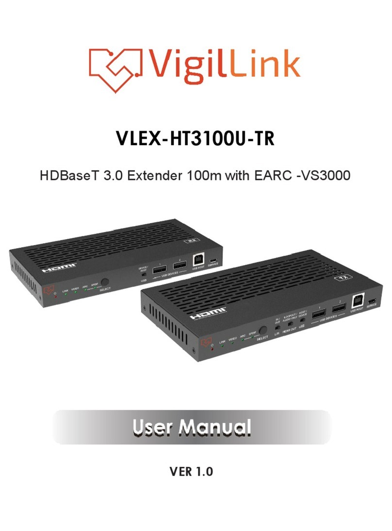 VigilLink VLEX-HT3100U-TR user manual