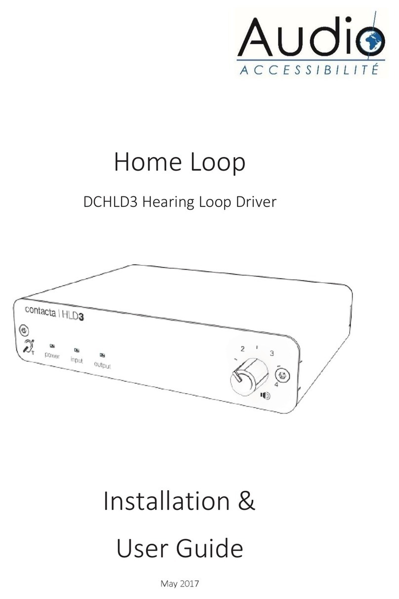 Audio DCHLD3 Installation & user guide