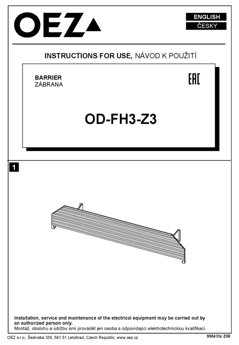 OEZ Varius OD-FH3-Z3 Instructions for use