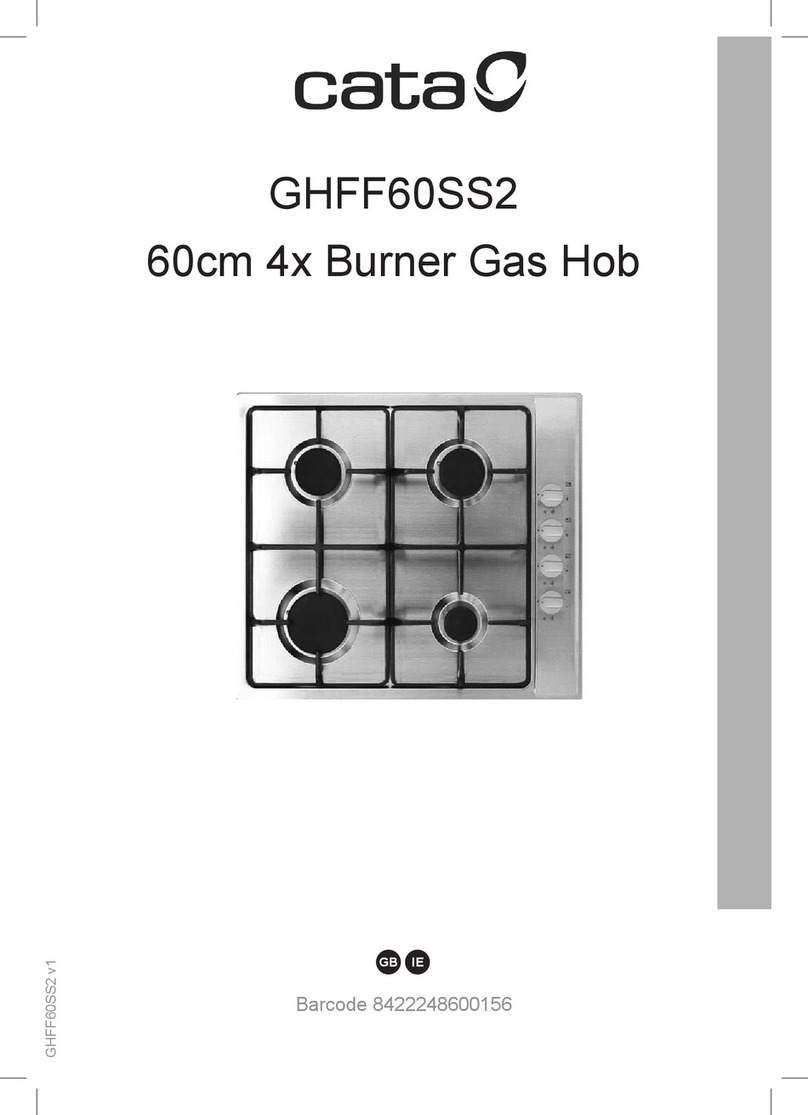 Cata GHFF60SS2 User manual