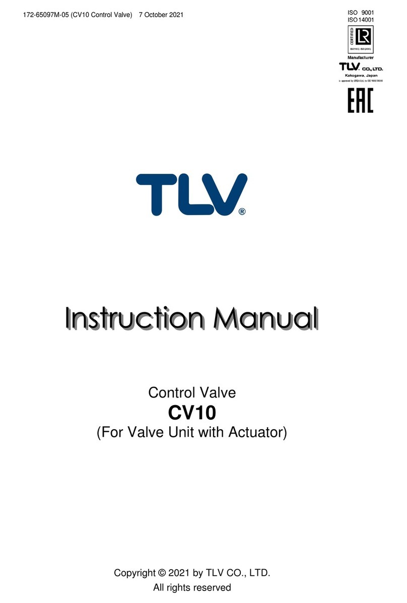 TLV CV10 User manual