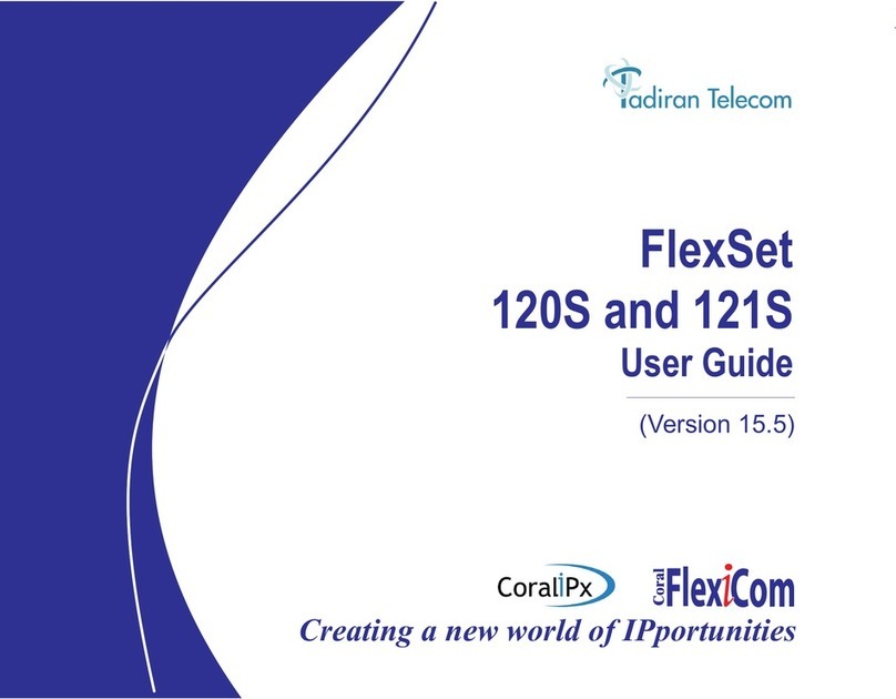 Tadiran Telecom FlexSet 120S user guide