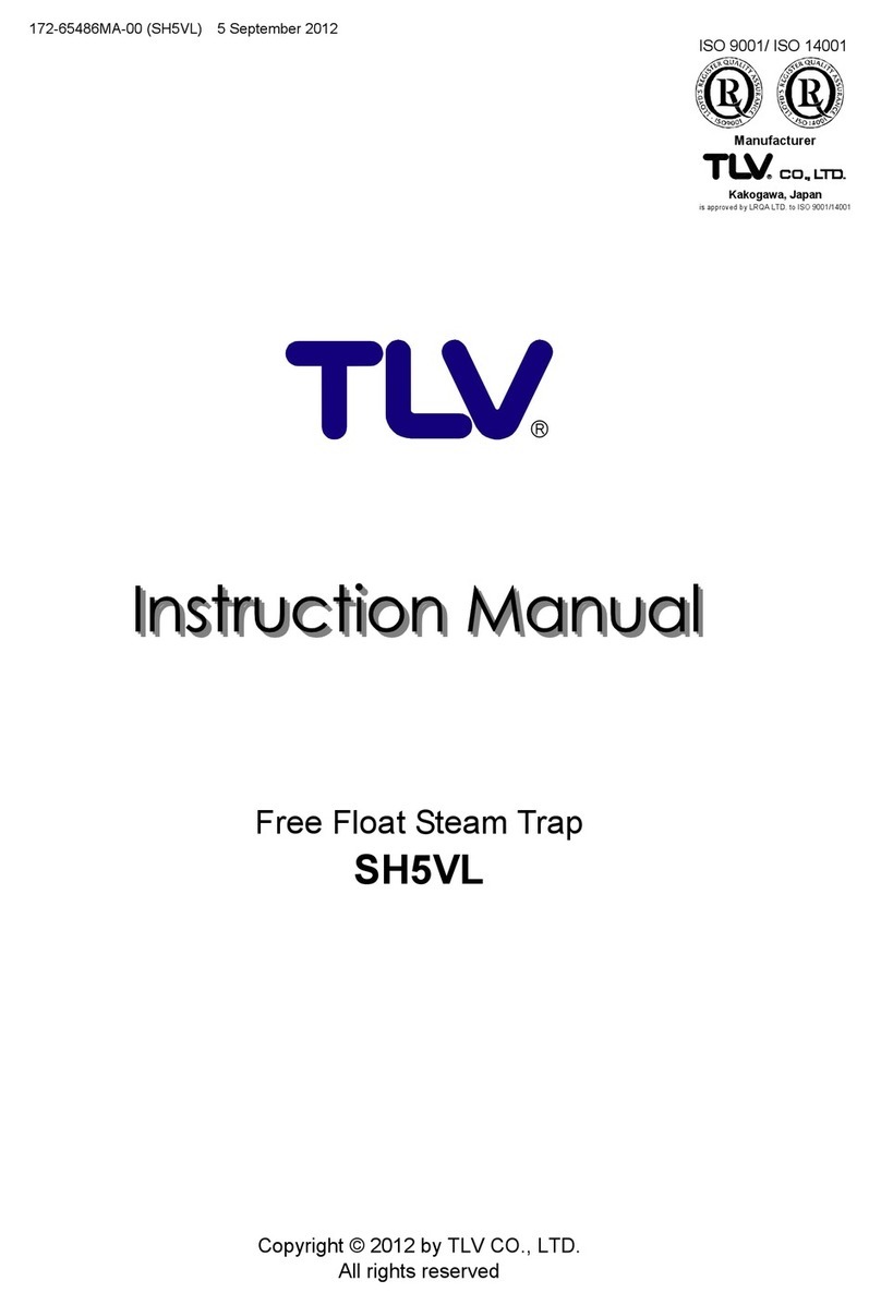 TLV SH5VL instruction manual TLV SH5VL instruction manual