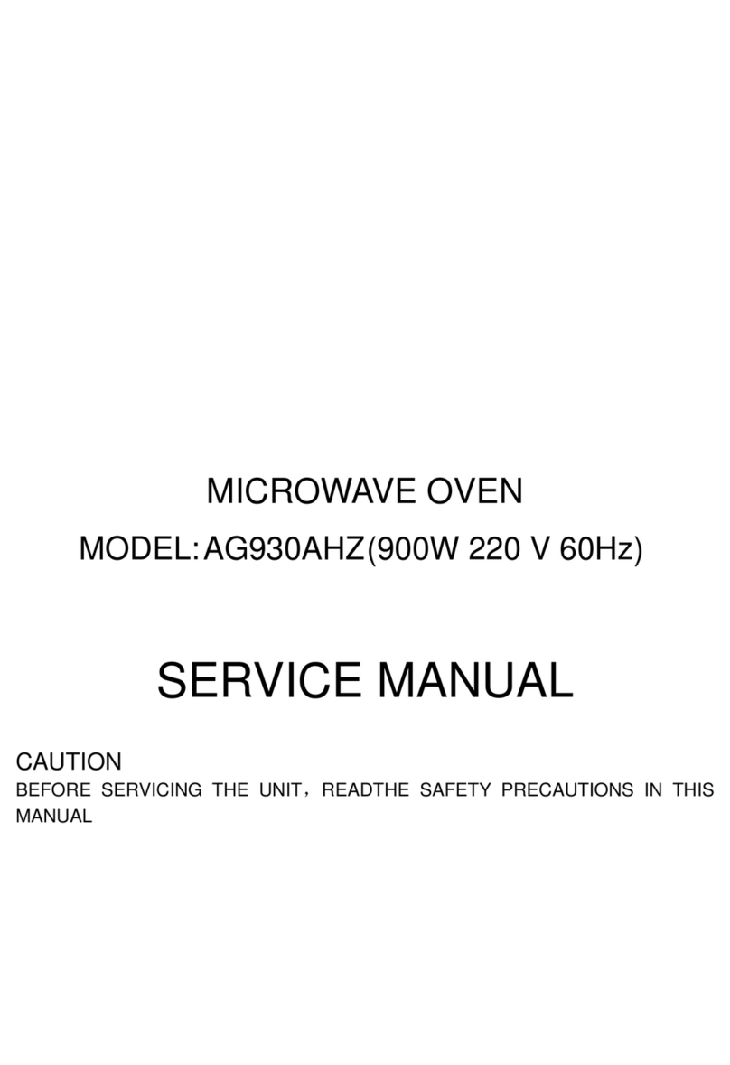 AYA AG930AHZ Service manual