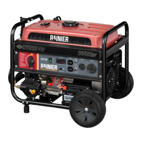 Rainier HYBRID DUAL FUEL R4400DF manual