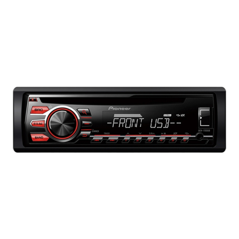 Pioneer DEH-1701UB User manual