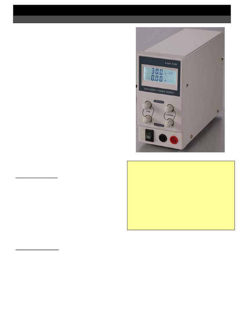 McPower LBN-303 User manual
