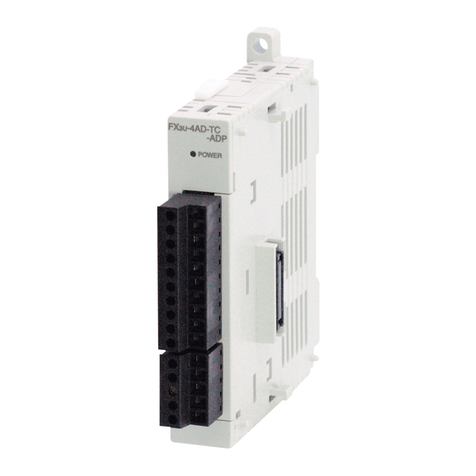Mitsubishi MELSEC-F FX3U-4AD-TC-ADP User manual
