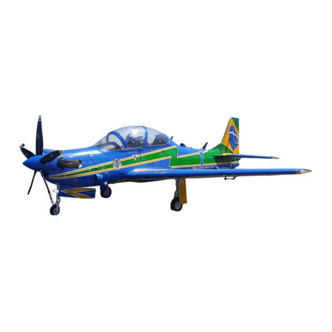 JuniAer A-29 Super Tucano 60TP Assembly & instruction manual