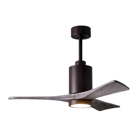 Atlas fan company PA3-TB-BW-42 instructions