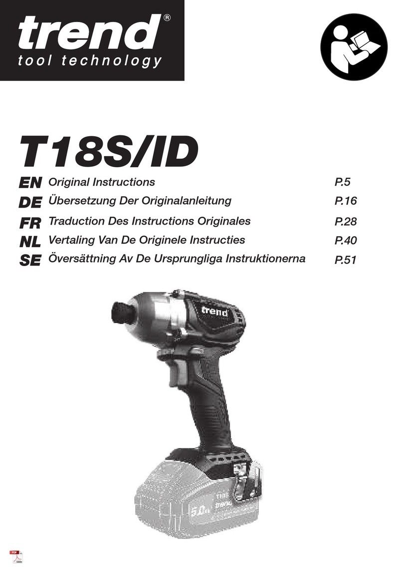 TREND T18S/ID Original instructions