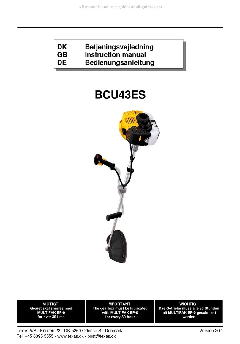 Texas BCU43ES instruction manual
