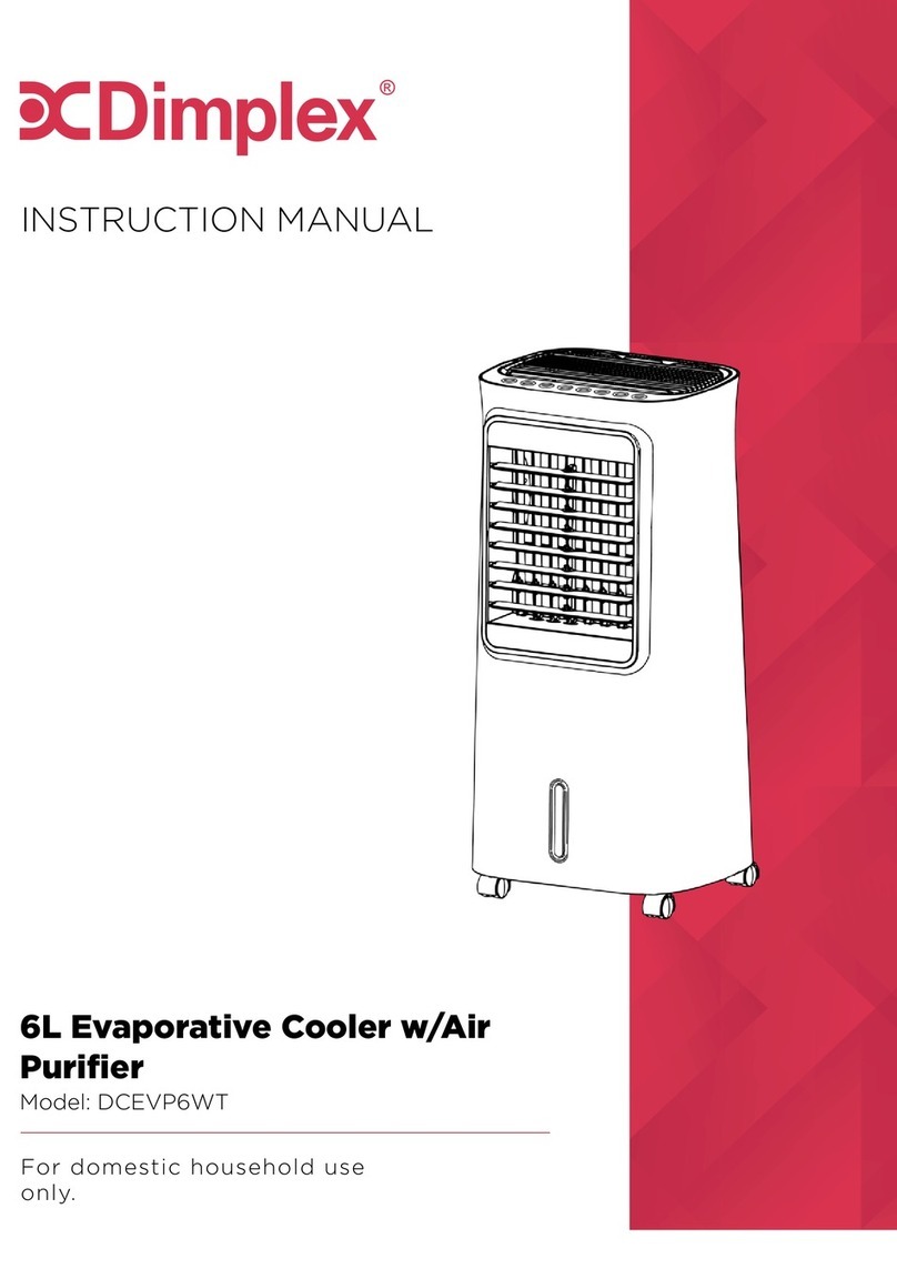 Dimplex DCEVP6WT instruction manual