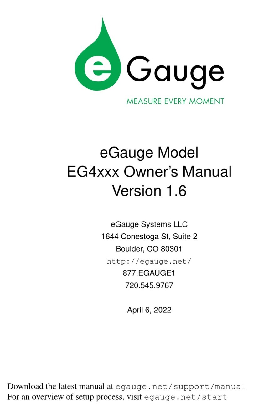 eGauge Systems LLC EG4030 owner's manual