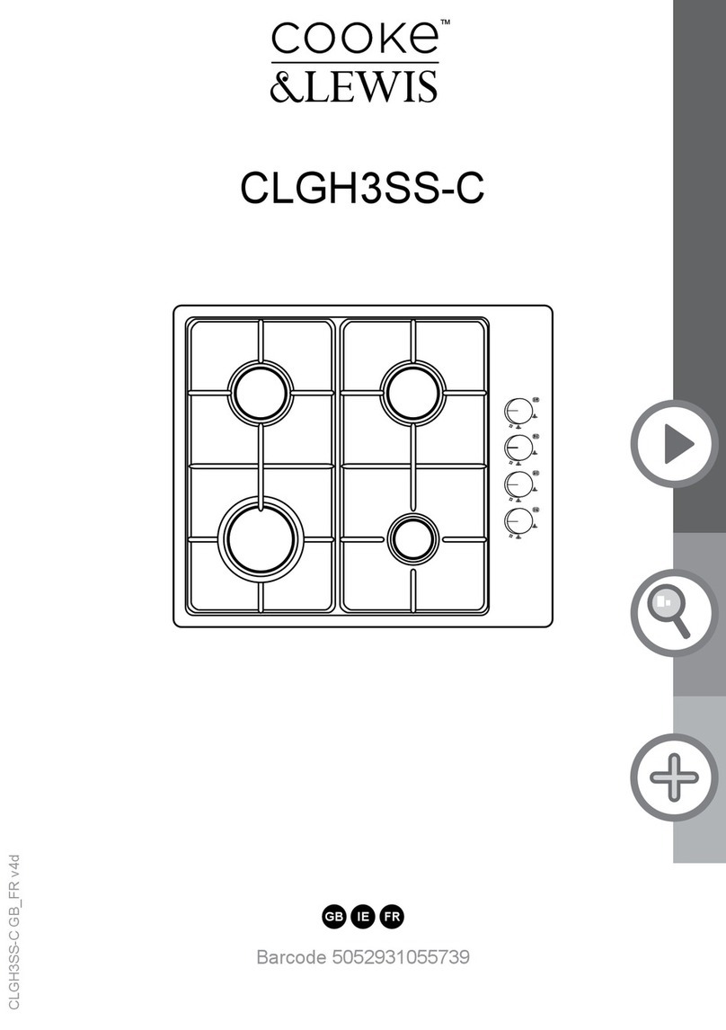 Cooke & Lewis CLGH3SS-C Installation