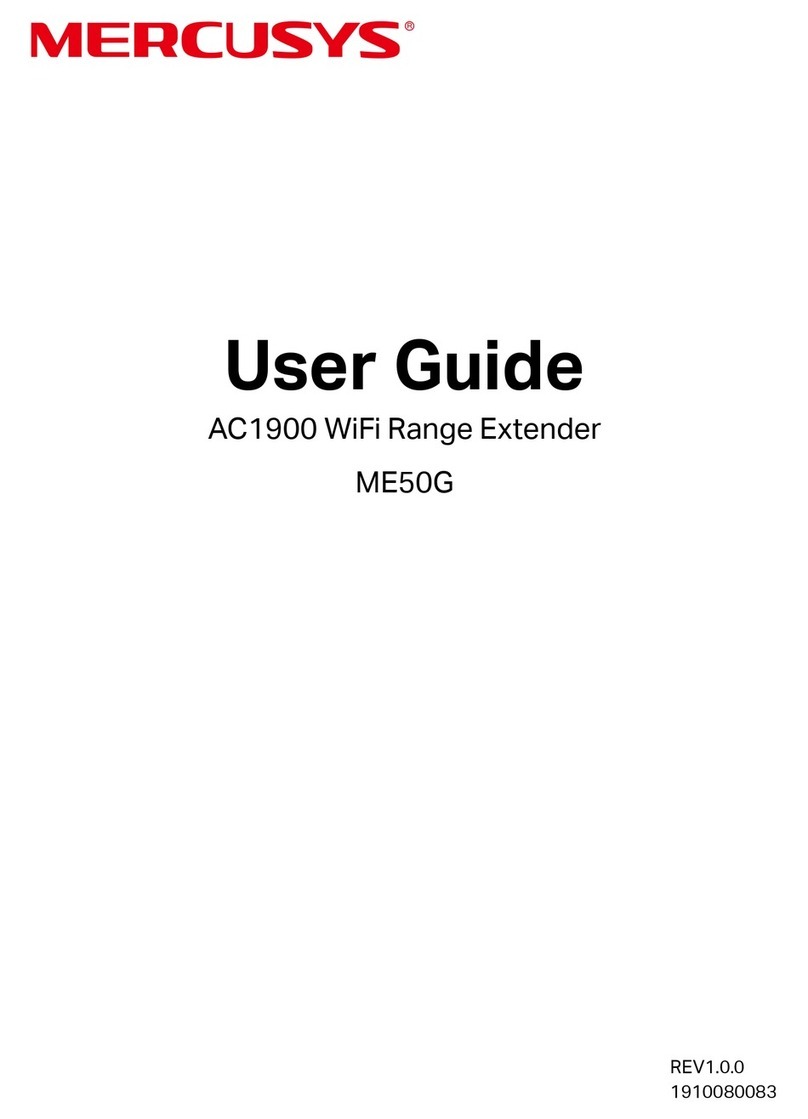 Mercusys ME50G User manual