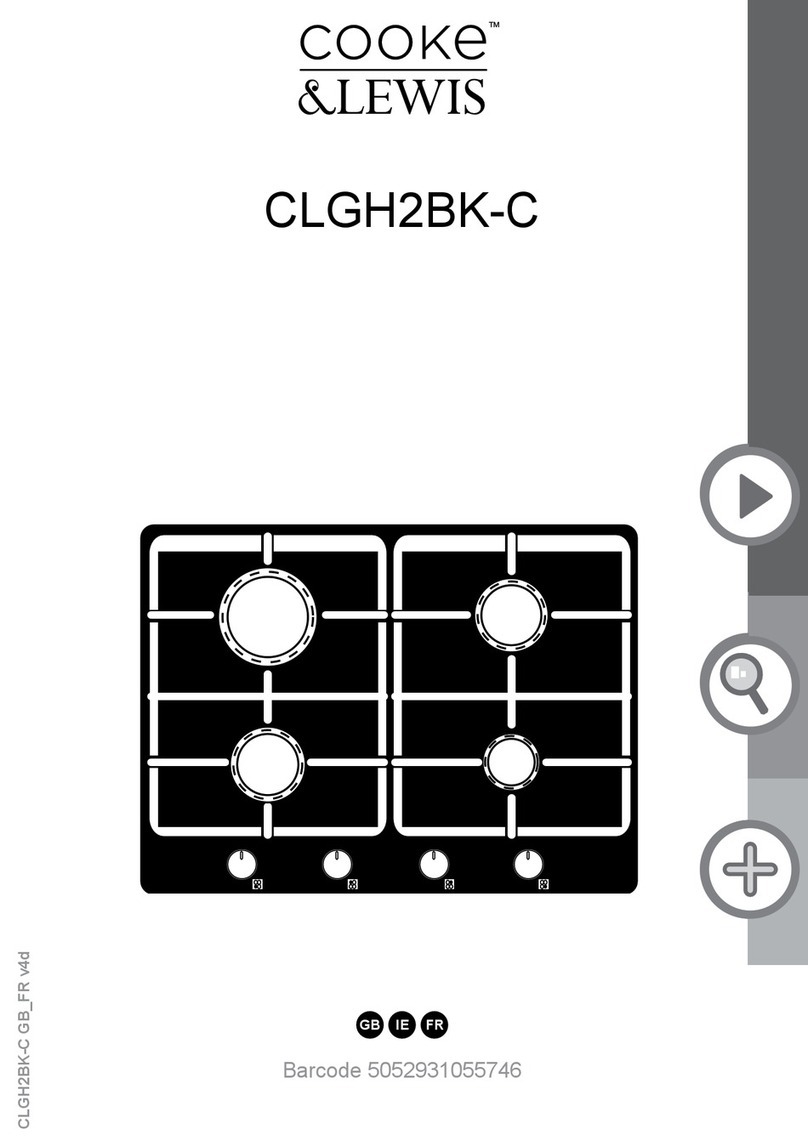 Cooke & Lewis CLGH2BK-C User manual