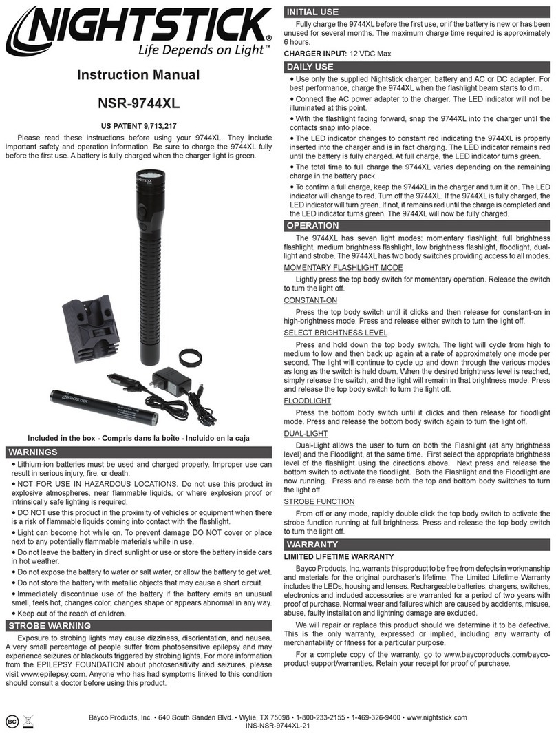 Hightstick NSK-NSR-9744XL User manual