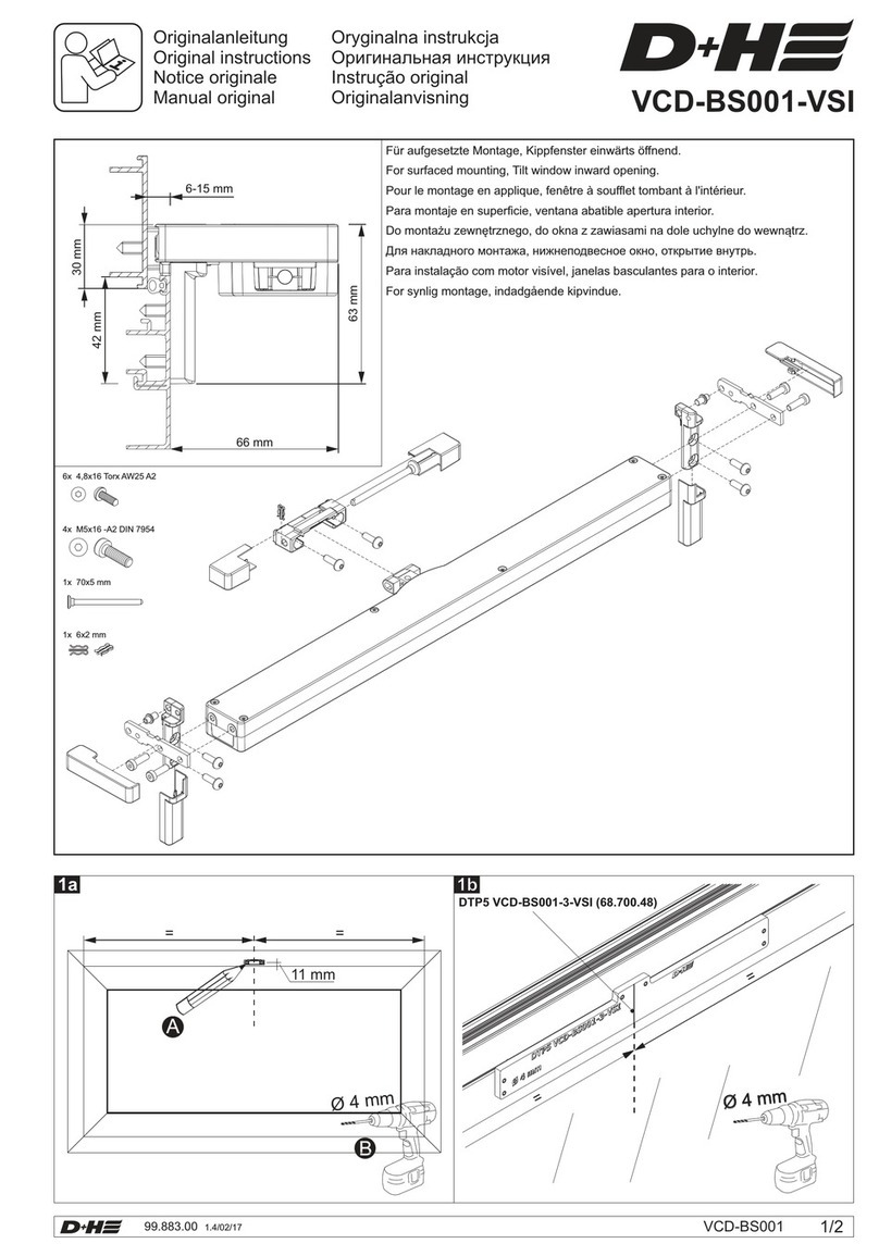 D+H VCD-BS001-VSI User manual