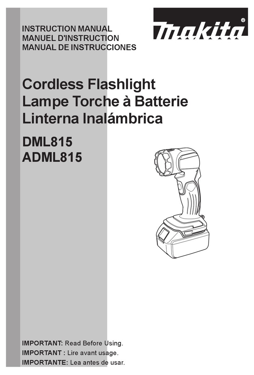 Makita ADML815 User manual Makita ADML815 User manual
