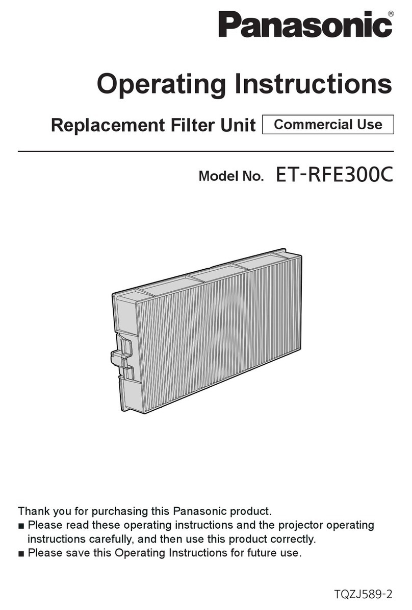 Panasonic ET-RFE300C User manual Panasonic ET-RFE300C User manual