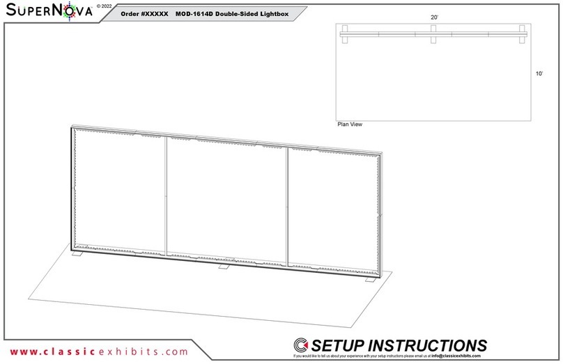 SUPER NOVA MOD-1614D Assembly instructions