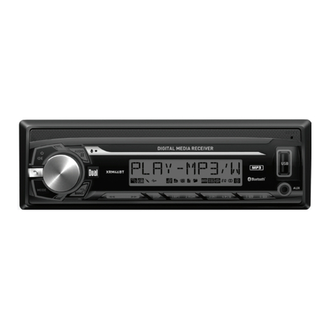 Dual XRM46BT Operating instructions